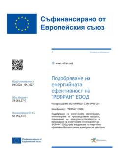 Европейски проекти РЕФРАН ЕООД